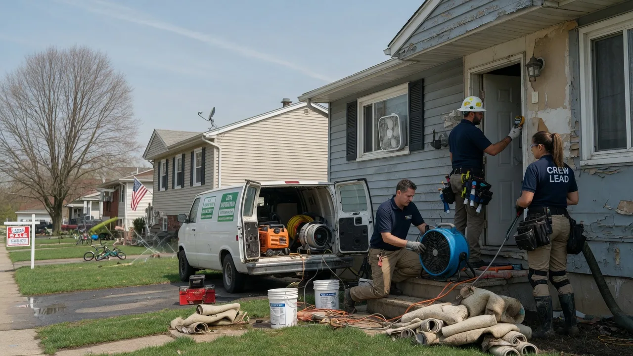 Flood Cleanup in Bethesda, MD near me